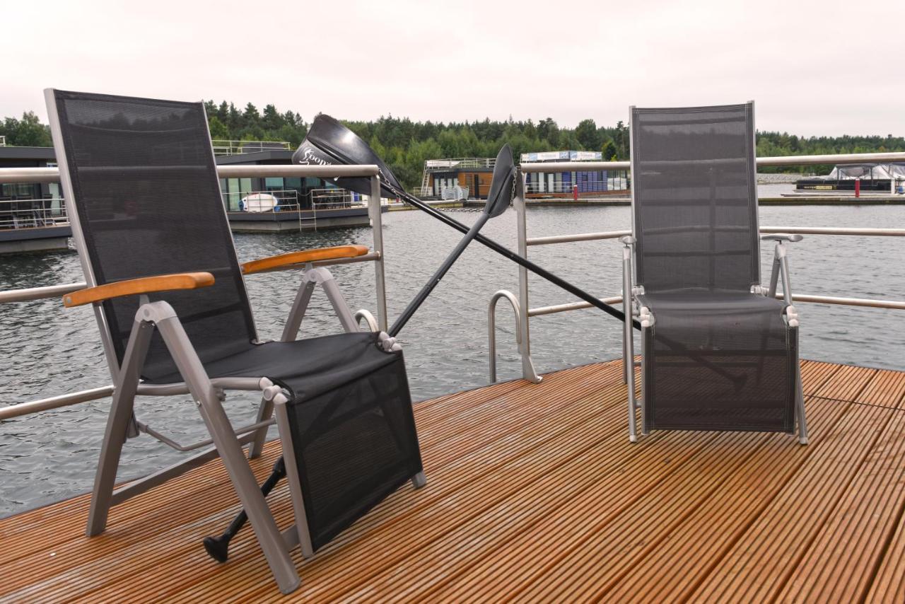 Hausboot Dolce Vita am Bärwaldersee Klitten Exterior foto
