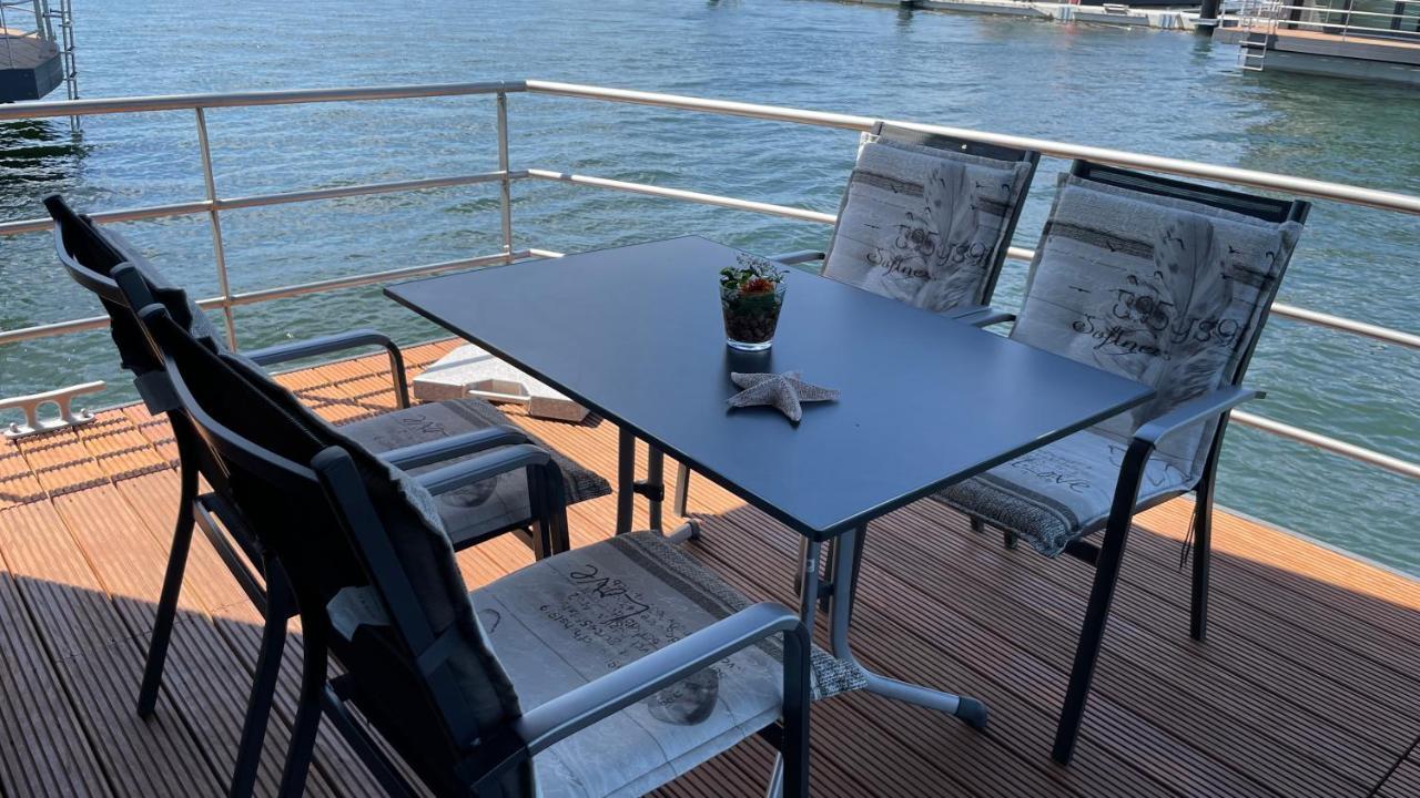 Hausboot Dolce Vita am Bärwaldersee Klitten Exterior foto